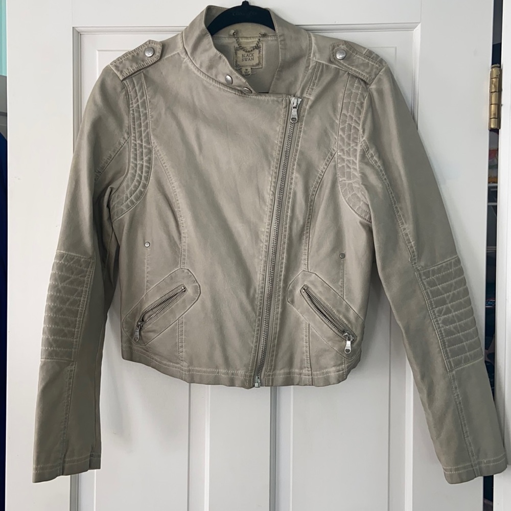 Pleather Black Swan Jacket